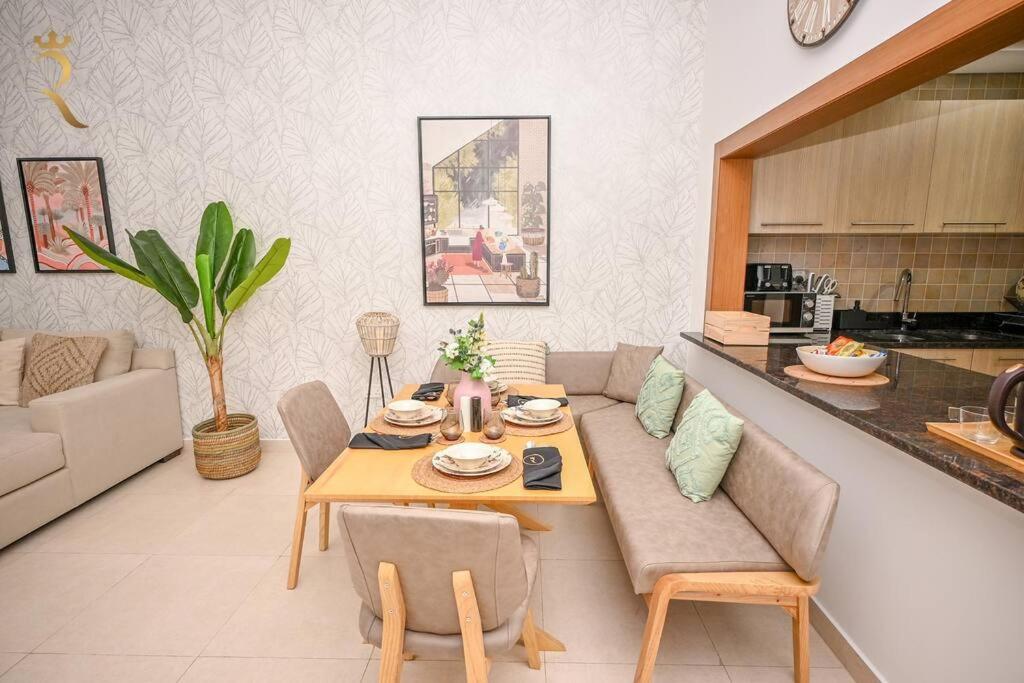 Yas Natura Bliss 1Br Apartment Abu Dhabi Exterior foto