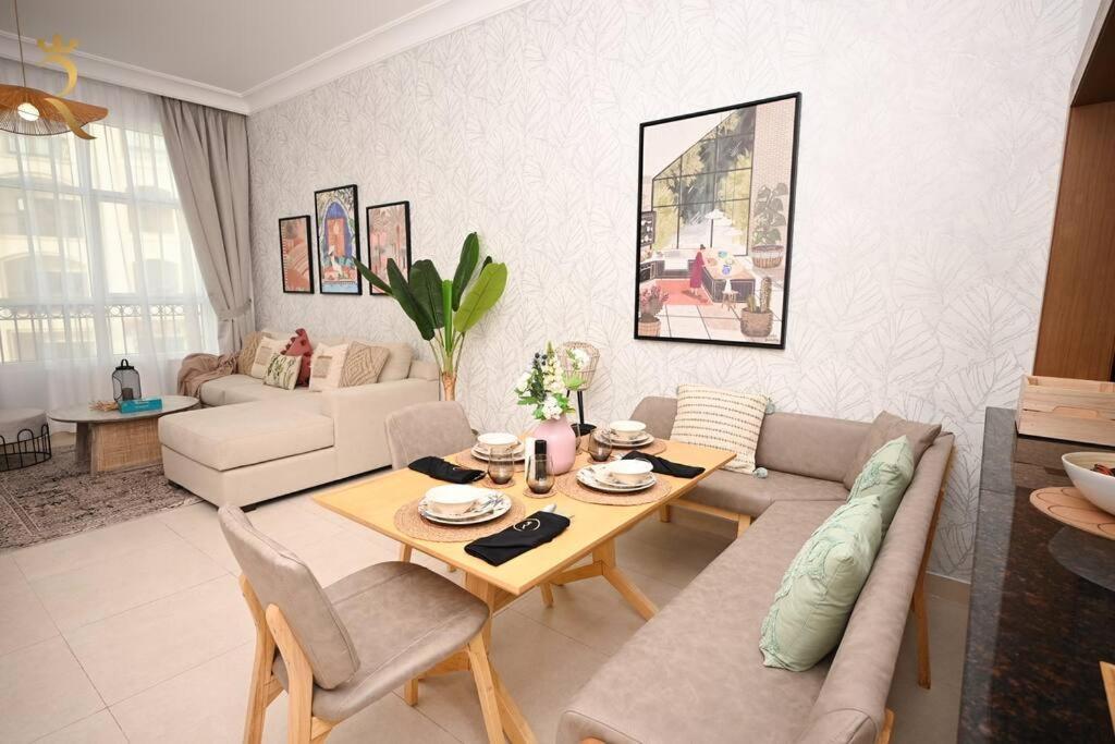 Yas Natura Bliss 1Br Apartment Abu Dhabi Exterior foto