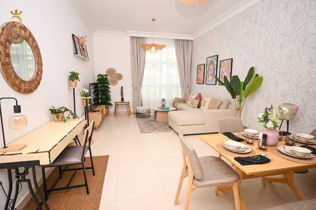 Yas Natura Bliss 1Br Apartment Abu Dhabi Exterior foto