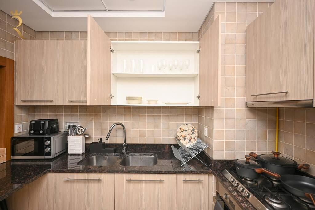 Yas Natura Bliss 1Br Apartment Abu Dhabi Exterior foto