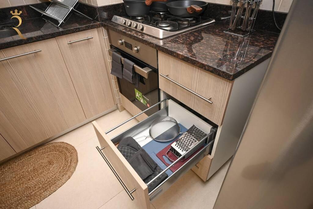 Yas Natura Bliss 1Br Apartment Abu Dhabi Exterior foto