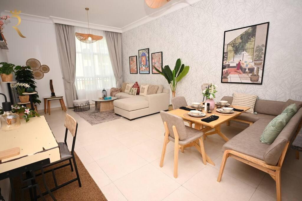 Yas Natura Bliss 1Br Apartment Abu Dhabi Exterior foto