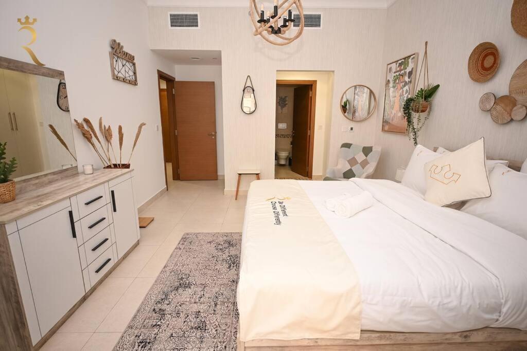 Yas Natura Bliss 1Br Apartment Abu Dhabi Exterior foto