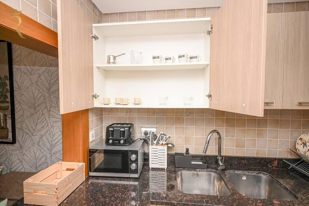 Yas Natura Bliss 1Br Apartment Abu Dhabi Exterior foto